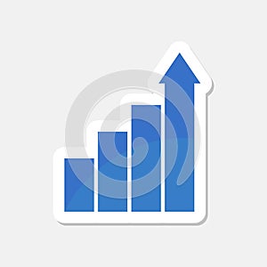 Drawing business formulas: chart sticker