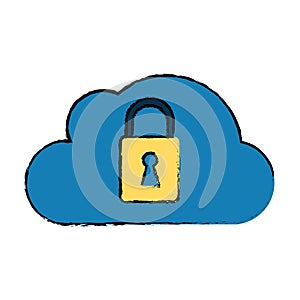 Drawing cloud data security system technology