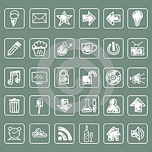 Drawing icon set1