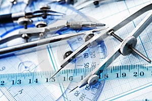 Drawing Instruments Set photo