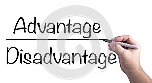 Drawing The Line Between Advantage And Disadvantage