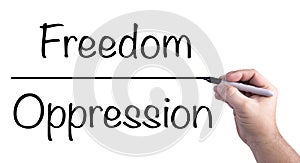 Drawing the Line Between Freedom and Oppression