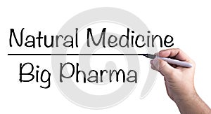 Drawing The Line Between Natural Medicine And Big Pharma