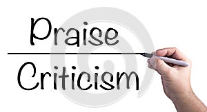 Drawing The Line Between Praise And Criticism