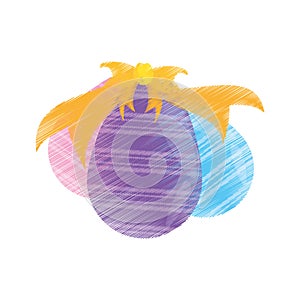 drawing set easter egg bow decoration