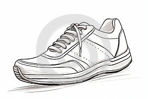 Drawing of shoe img