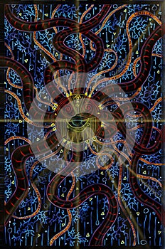 Tentacle creature technological