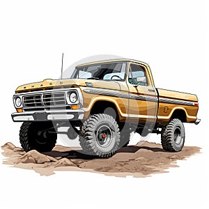 Drawing truck drawing truck f600 yearbook clipart sick clipart car deals travel2be skyline drawing car