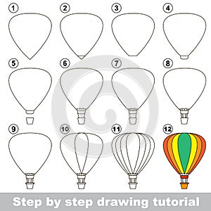 Drawing tutorial. Game for Aerostat.
