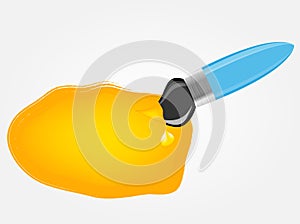 Drawing and Writing tools icon vector illustration