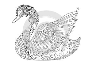 Kreslení labuť zbarvení strana košile účinek označení organizace nebo instituce tetování a dekorace 