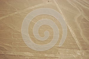 Drawings, Nazca lines ( lineas de nazca ) in the desert of nazca - Peru. Landmark - High quality photo photo