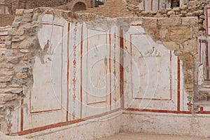 Drawings in Terrace Houses, Ephesus Ancient City