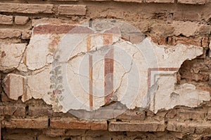 Drawings in Terrace Houses, Ephesus Ancient City