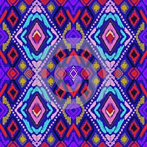 Drawn with digital tools. Abstract image. Fabric pattern.