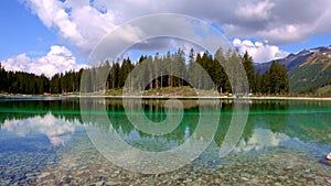 A dream alpine lake, discover the emerald water that will leave you breathless