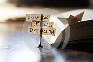 Dream Big, Set Goals, Take Action