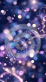 Dream bubble background material