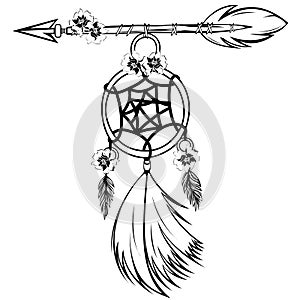 Dream Catcher with Arrow