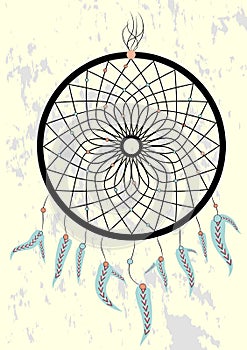 dream catcher boho native american indian talisman dreamcatcher. Clothes ethnic tribal design. Magic tribal feathers. Fashionable
