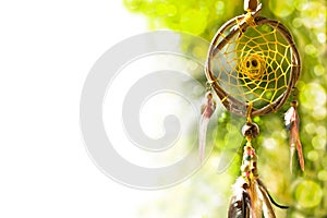 Dream catcher bokeh photo