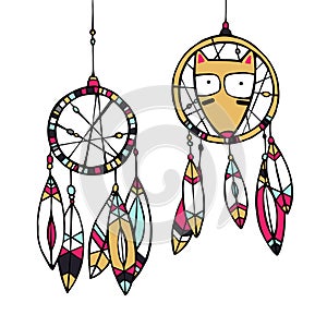 Dream catcher and fox.