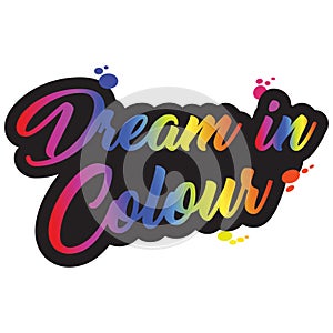 Dream in colours logo