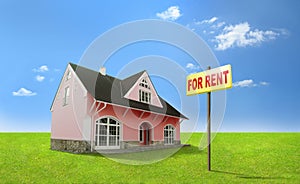 Dream home for rent. Real estate, realty, realtor