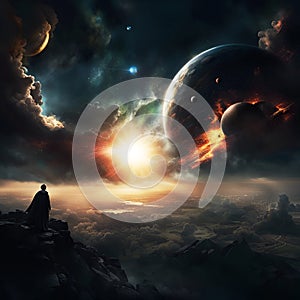 dream outerspace view