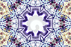 Dreamcatcher circular strings design background