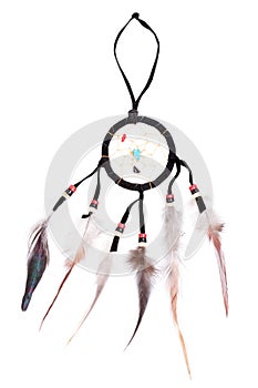 Dreamcatcher isolated on white