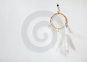 Dreamcatcher Photo template with copy space