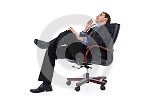 Dreaming businessman