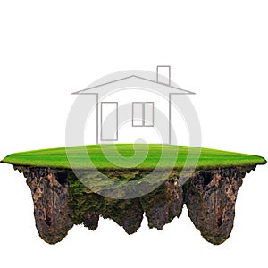 Dreaming home on floating green land