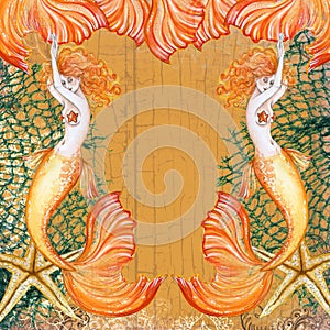 Dreaming Mermaid Starfish