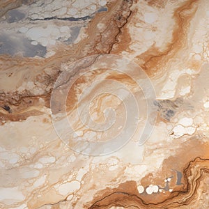 Dreamlike Composition: A Slimy Marble Pond In Ultrafine Detail