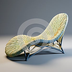 Dreamlike Naturaleza Chaise Lounge Chair: 3d Print Preorder