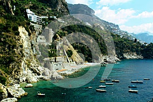 Italy Landscape - Conca dei Marini Beach