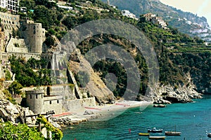 Colourful Landscape at Amalfi Coast photo