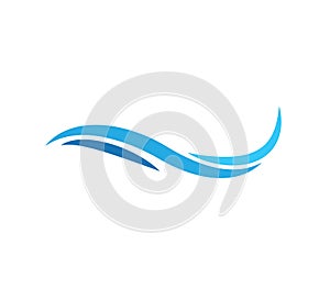 Water wave logo