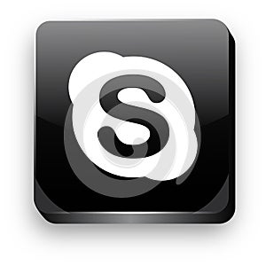 Skype icon, simple style.