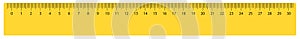 Rulers centimeter scale vector plastic