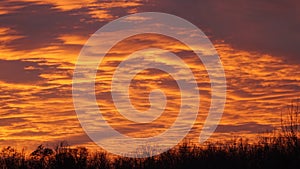 Dreamtime orange Sunset photo