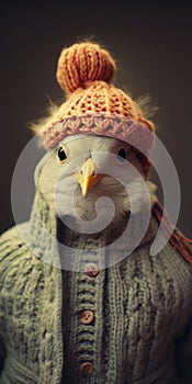 Dreamy Conceptual Photography: Bald Eagle In A Sweater