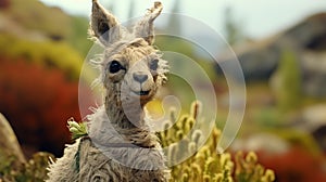 Dreamy Llama: A Hyper-detailed, Cute And Dreamy Full Version Screenshot