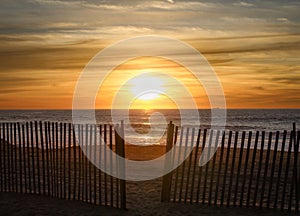 Dreamy Sunset, Torrance Beach, South Bay of Los Angeles County, California