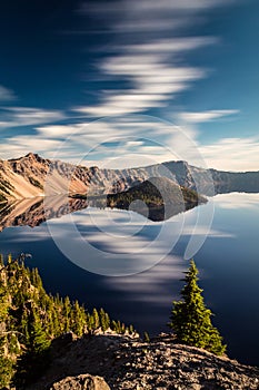 Dreamy and Surreal Crater Lake