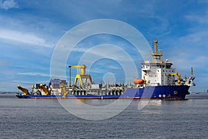 Dredging and commical excavation of Manila Bay