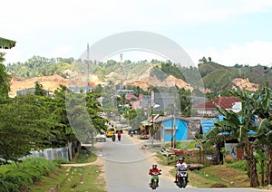 Dredging at Sorong Montanious Area