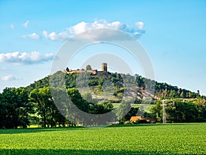 Drei Gleichen Burgenland in Thuringia in east germany